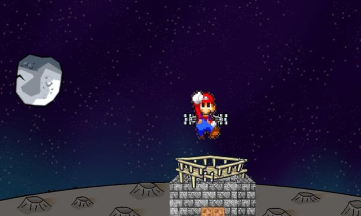 Mario Lost In Space