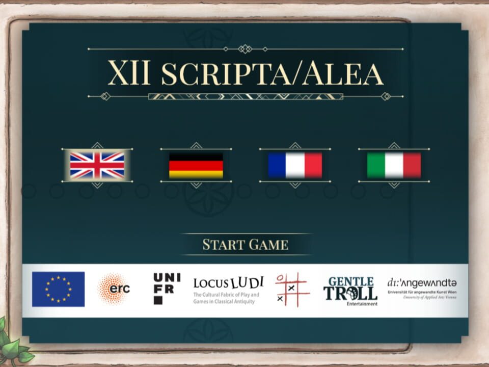 XII Scripta/Alea