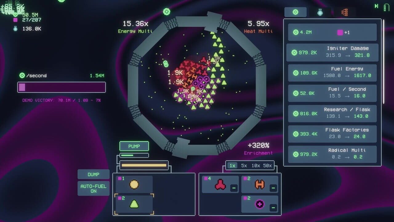 Feed The Reactor