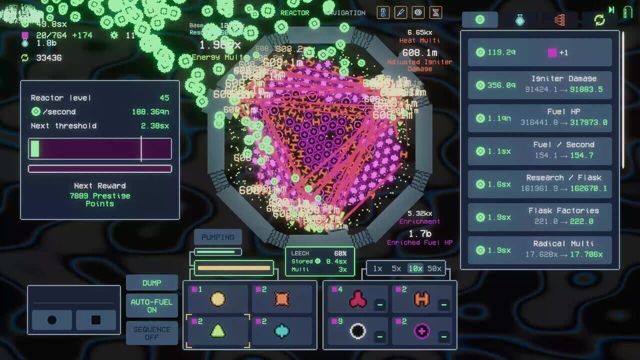 Feed The Reactor