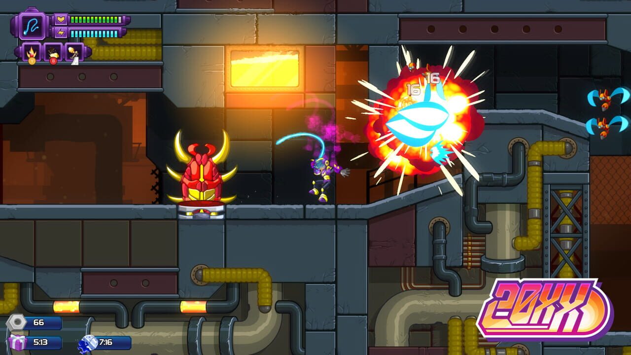 20XX: Hawk Character