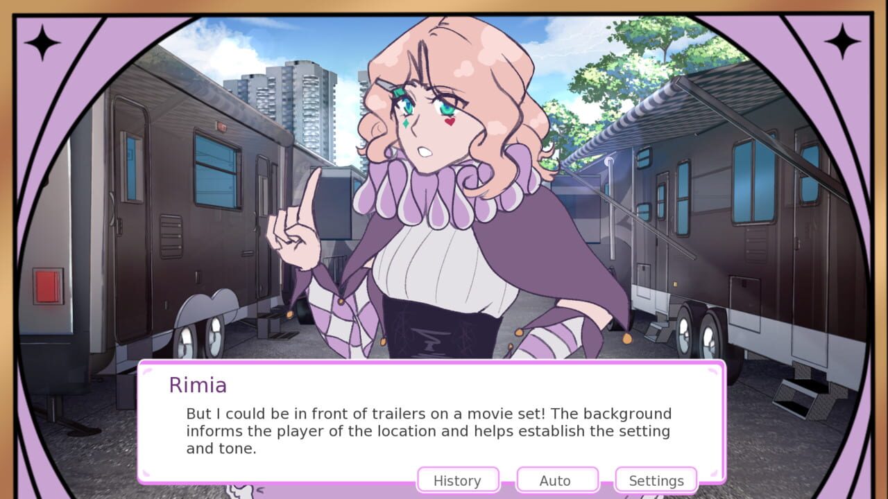 A Clown Girl Teaches You How To Make Visual Novels