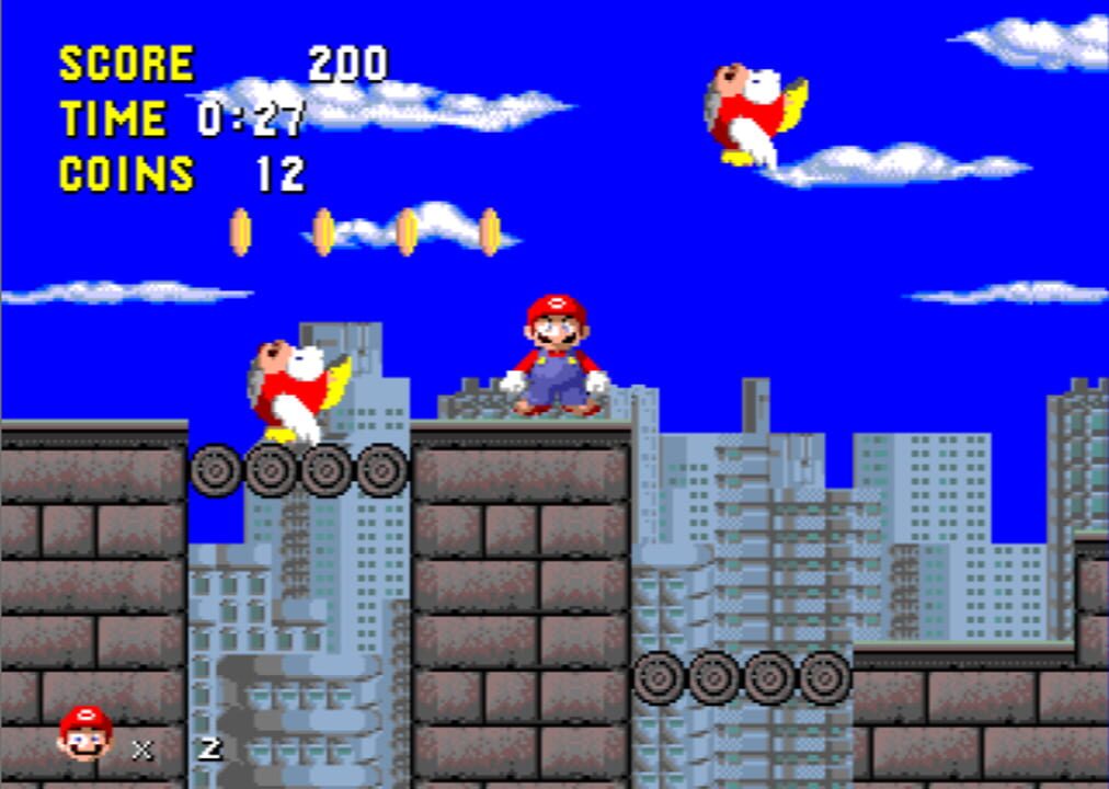 The Worst Sonic the Hedgehog Romhack (Featuring Mario) 2