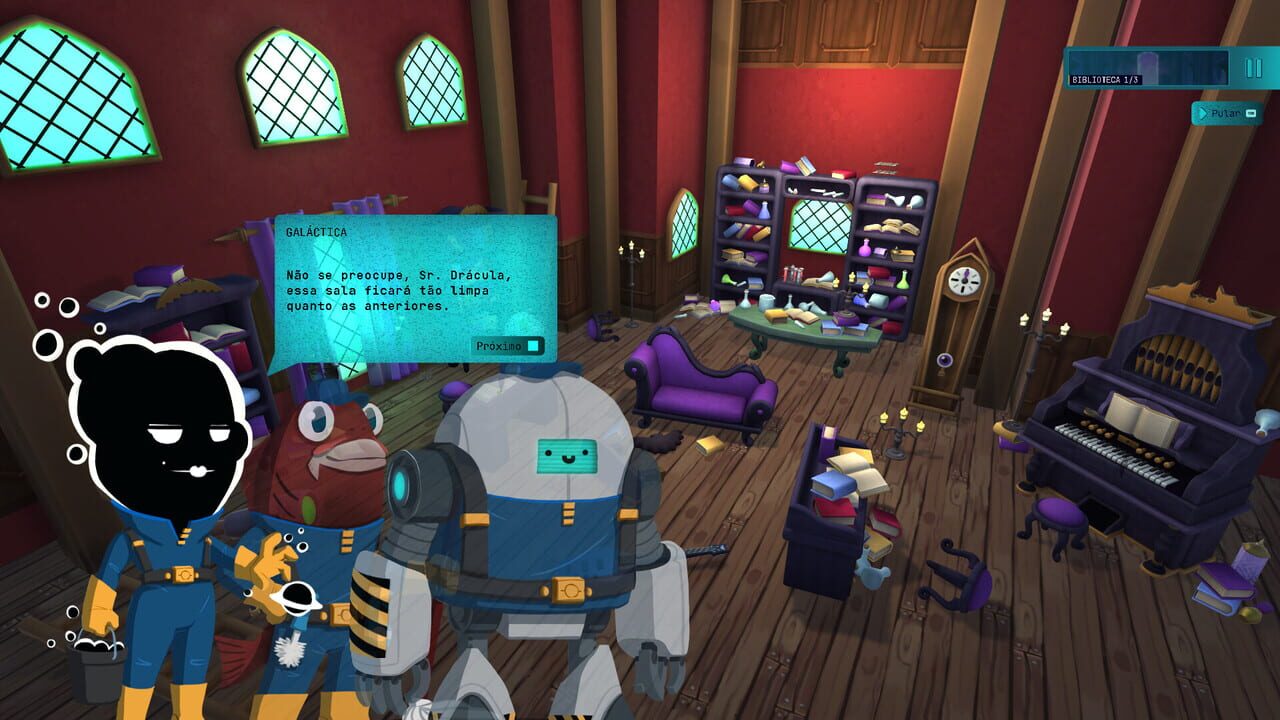 Galaxy Cleaners: Dracula’s Castle