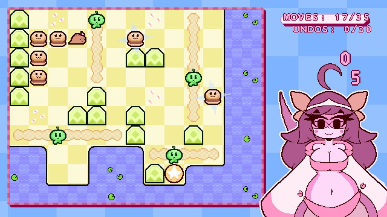 Giant Snake Girl Wants the Burger!