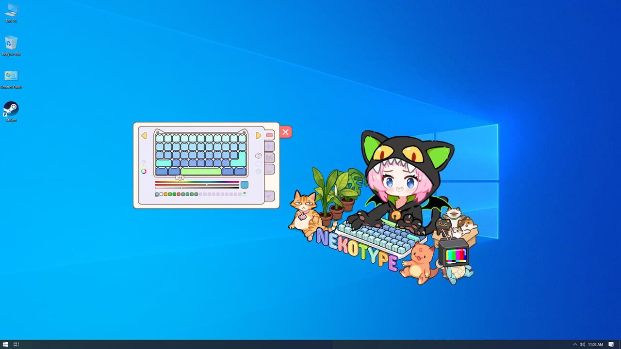 Nekotype Keyboard Cat Simulator