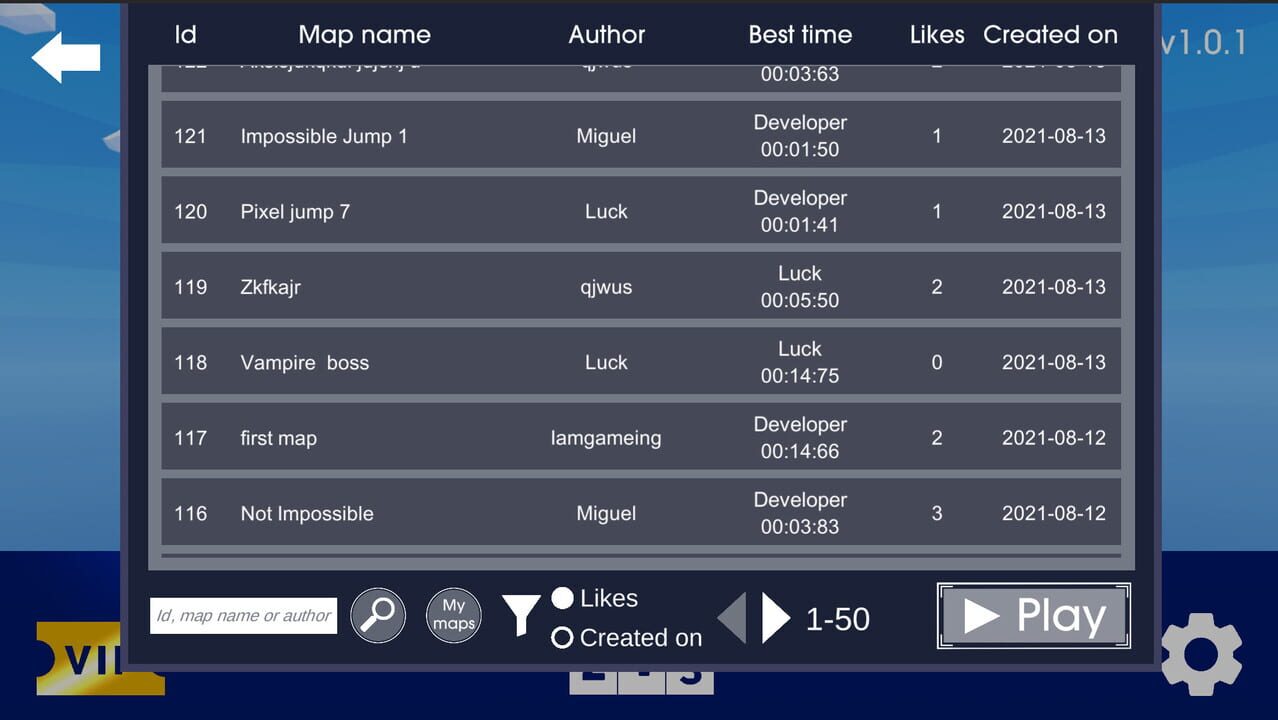 DEX&nbsp;: Speed Run – Level Maker – World Records