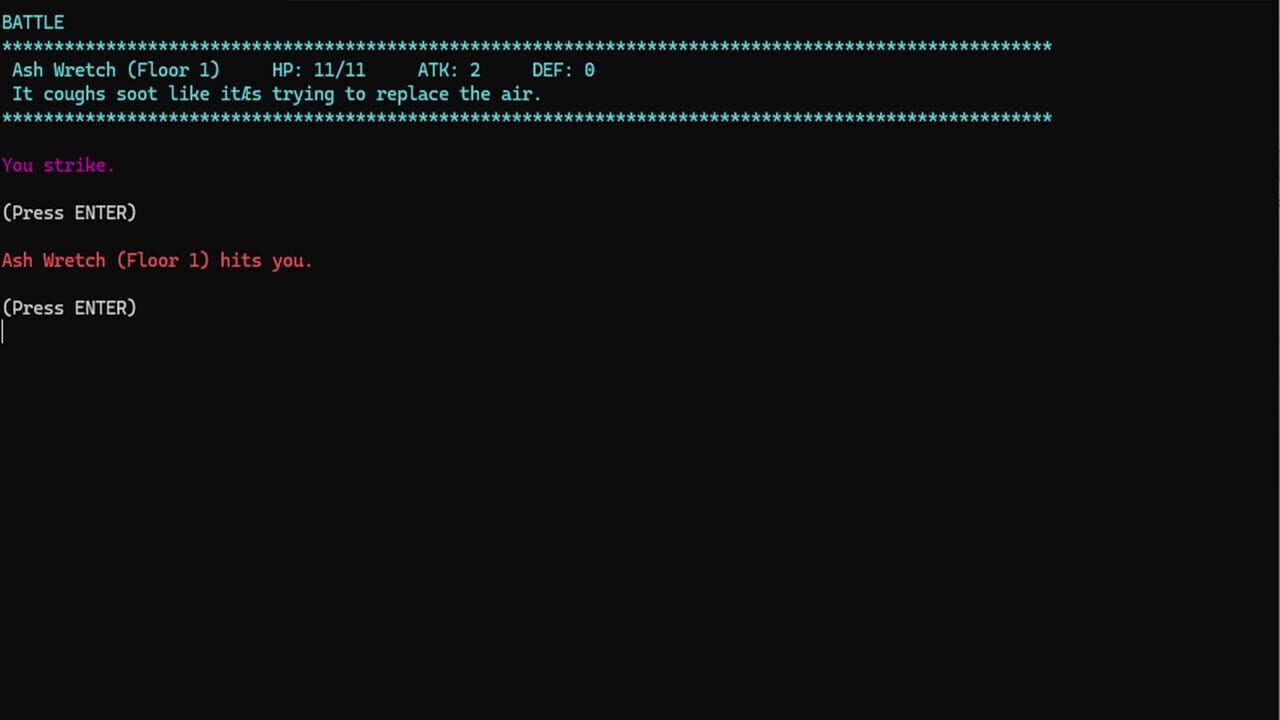 Nick’s Text Adventure