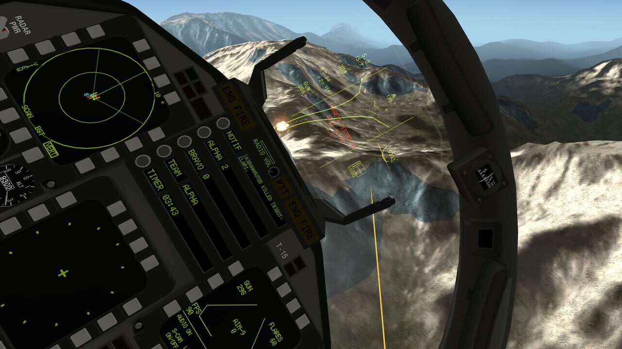 Virtual Fighter Maneuvers