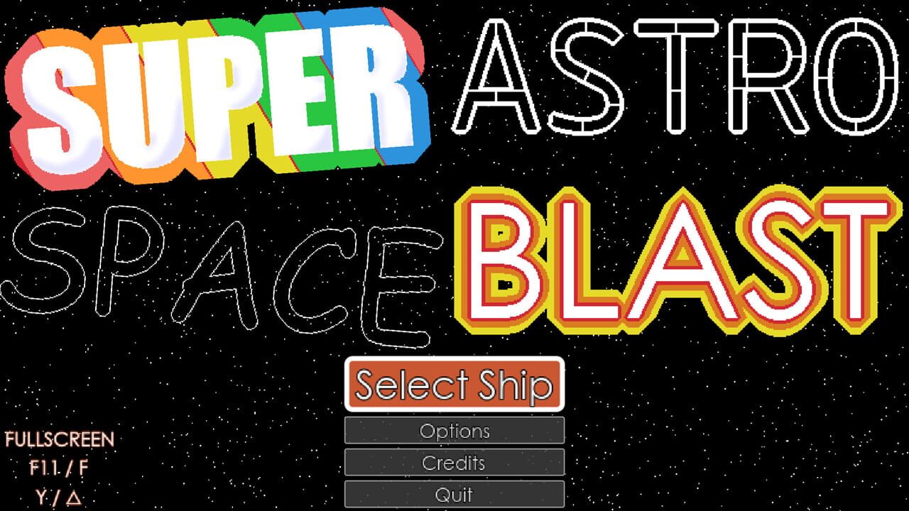Super Astro Space Blast