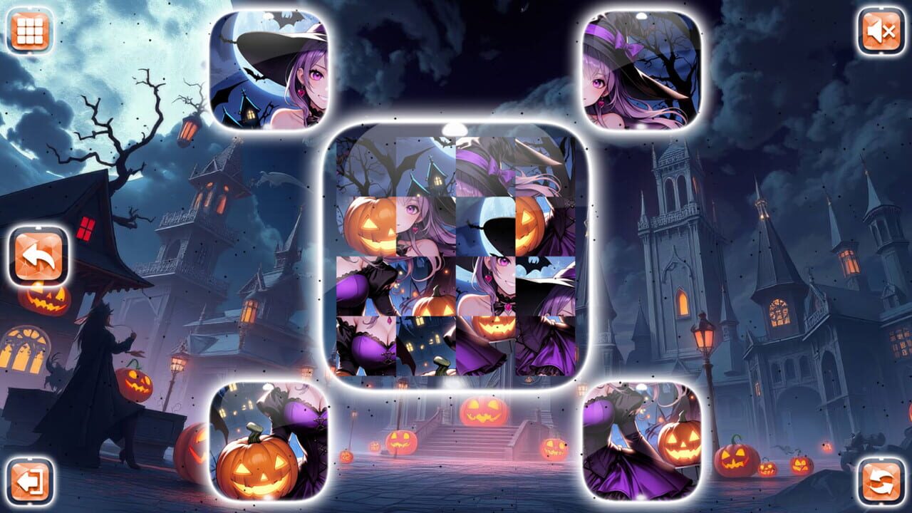Lovely Anime Puzzle: Halloween