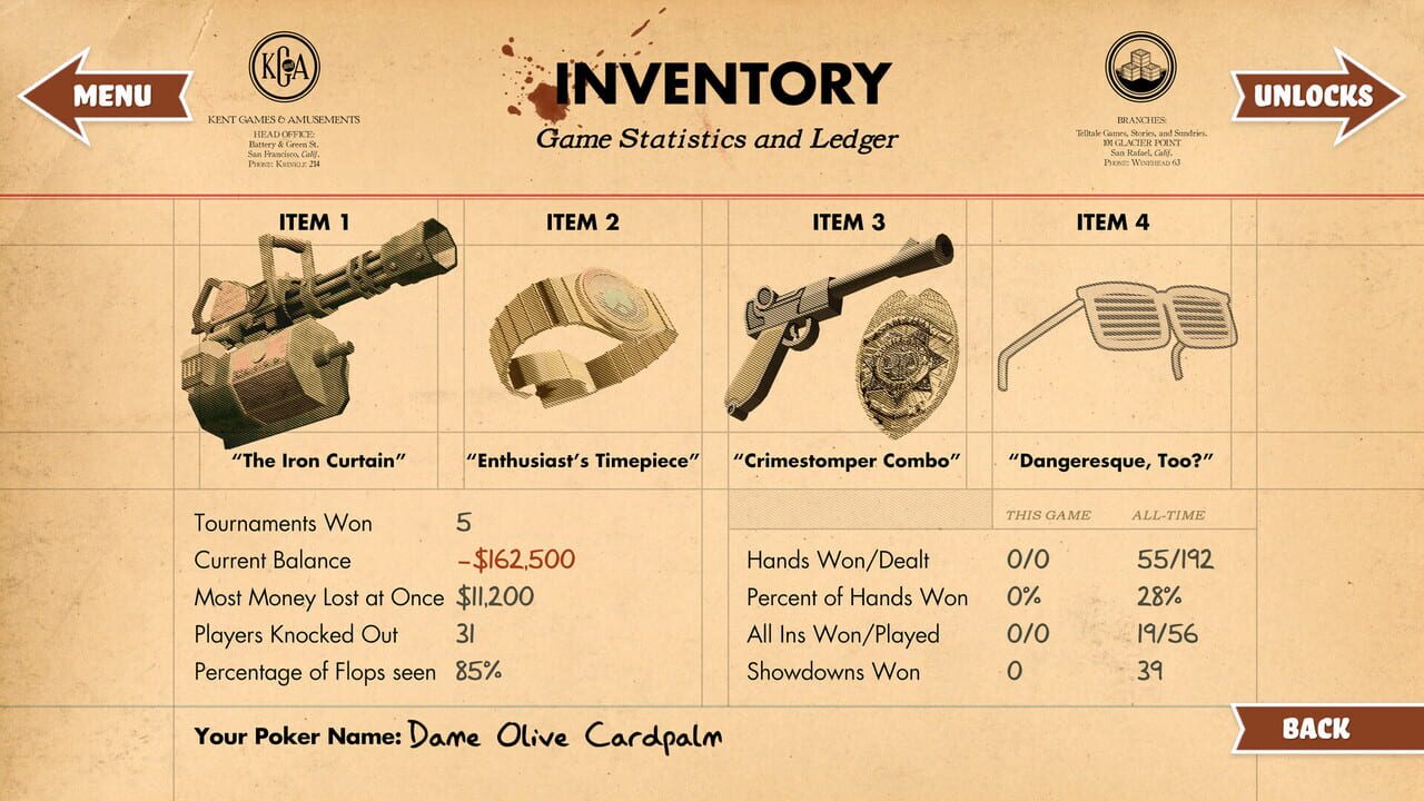 Poker Night at the Inventory