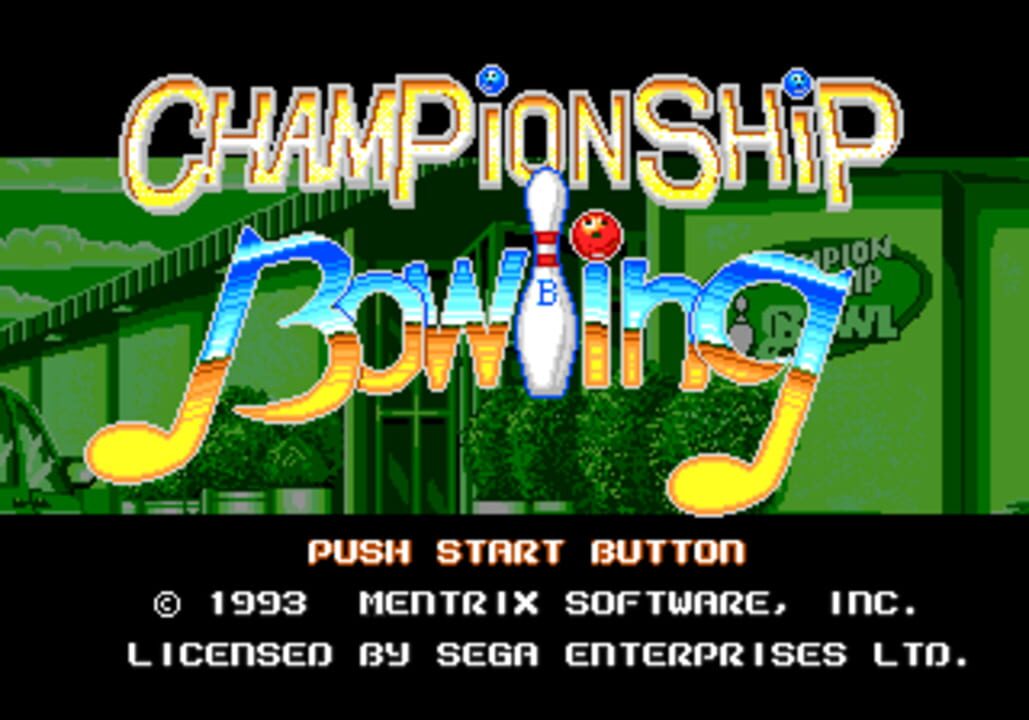 Championship Bowling