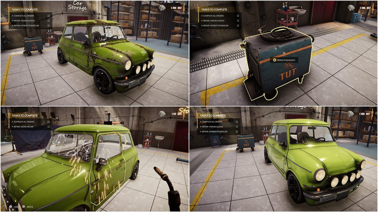 Junkyard Garage Simulator