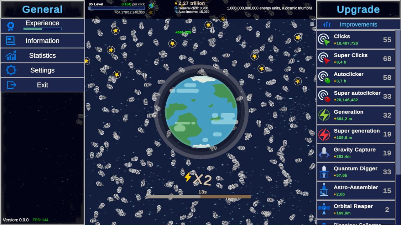 Clicker Astro Planet