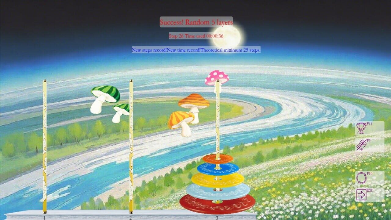 Colorful Tower of Hanoi