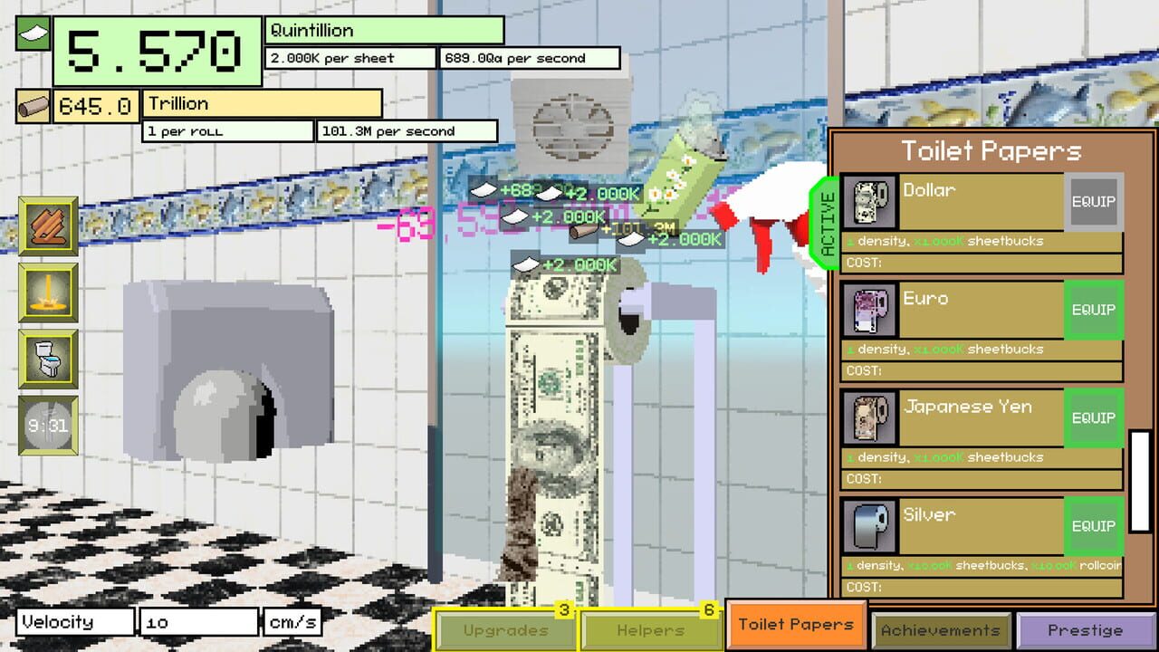 Toilet Paper Idle