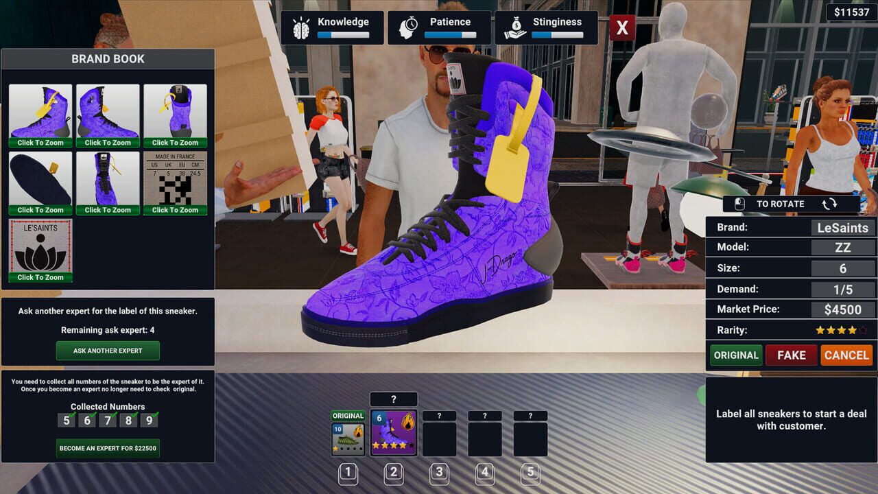 Sneaker Store Simulator