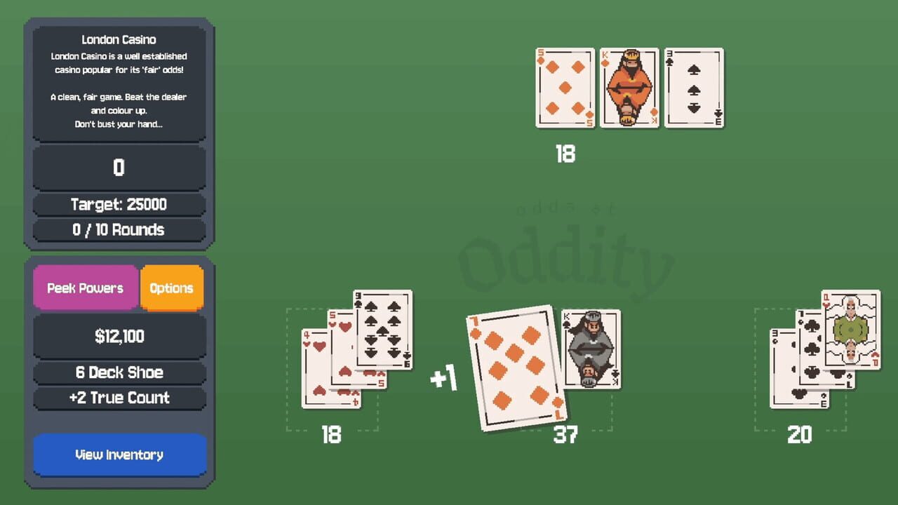 Odds at Oddity