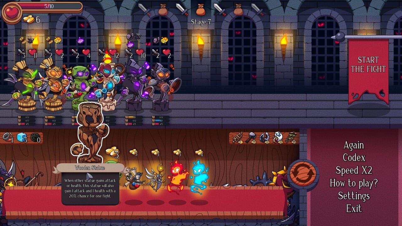Auto Statue Battle: The Forces of Evil