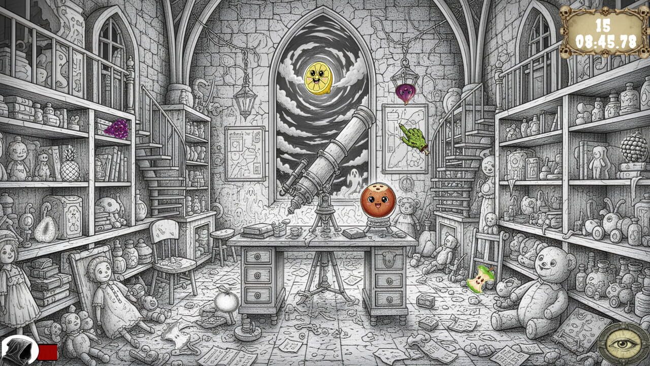 Halloween Mystery: 100 Hidden Object Fruits