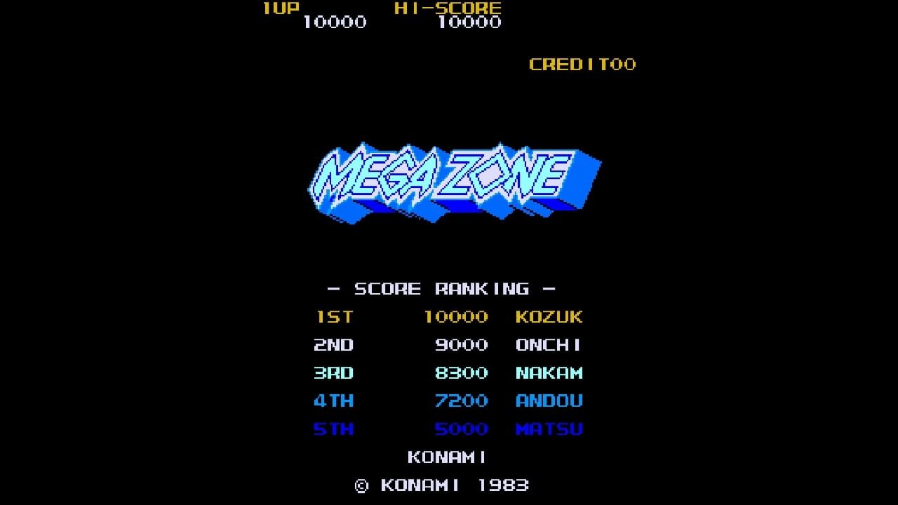 Arcade Archives: Mega Zone