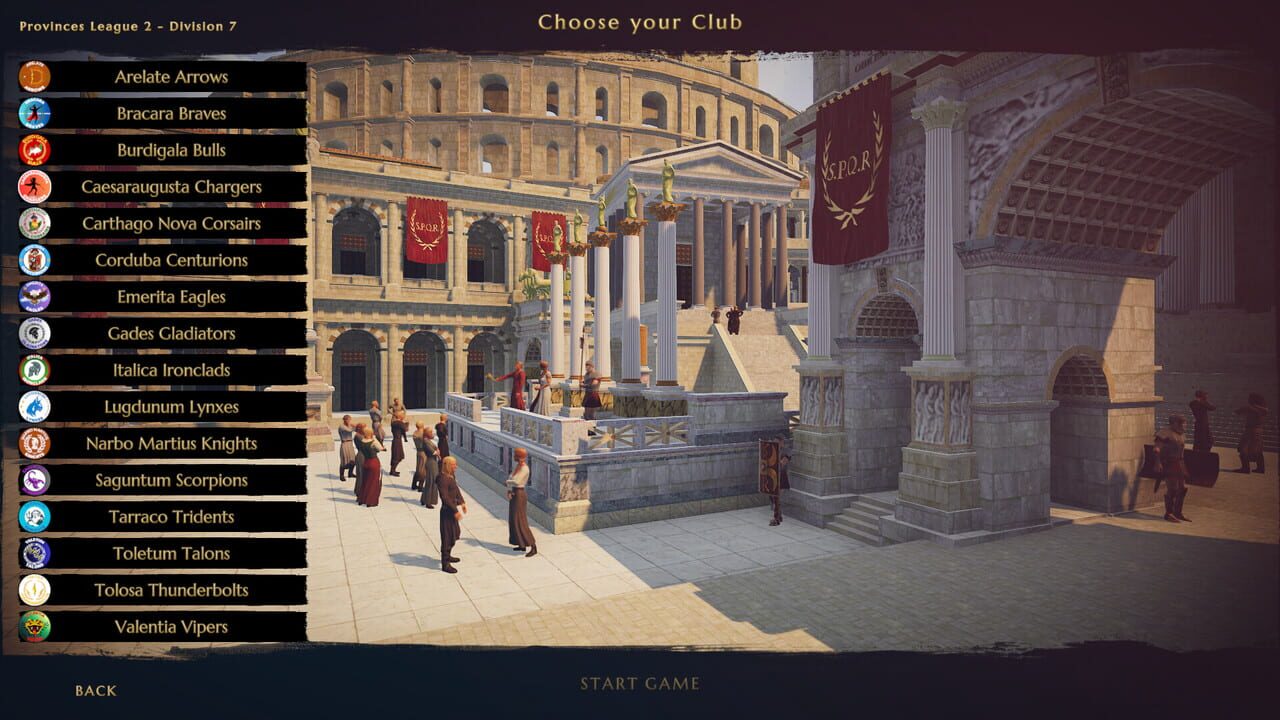 Ludus Magnatus: Gladiator Manager Simulator