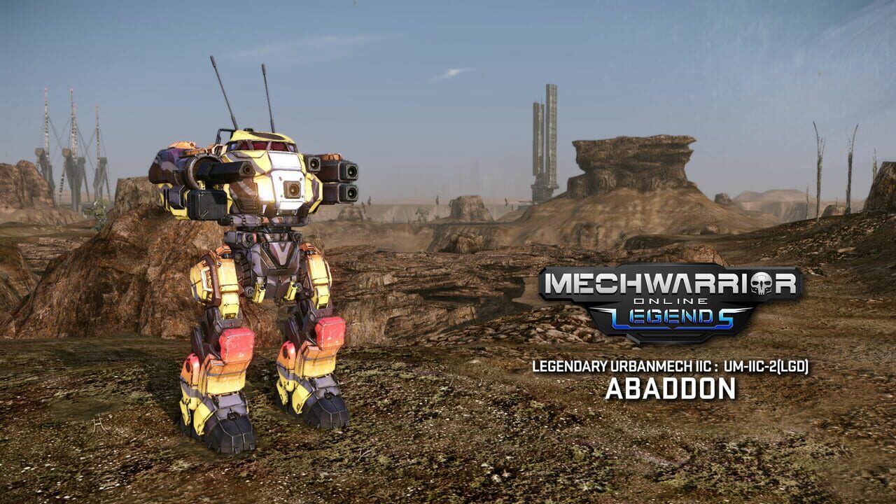 MechWarrior Online: Hashké and Abaddon Legendary Mech Pack