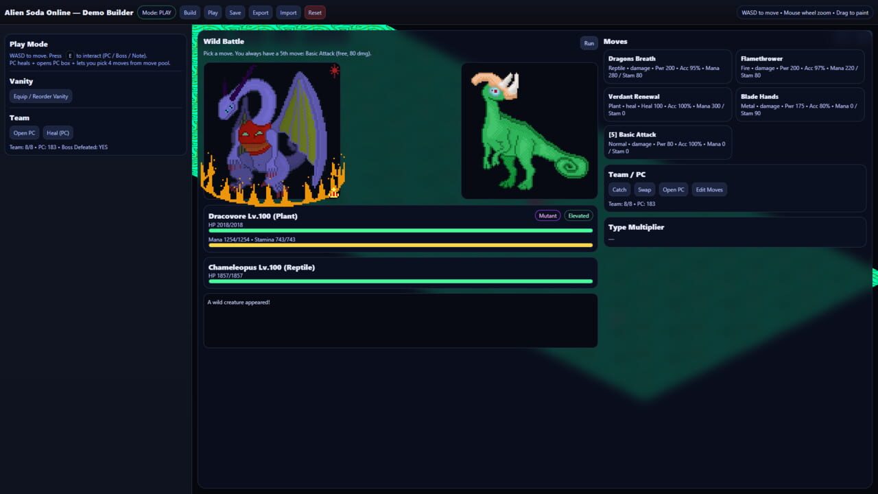 Alien Soda Online