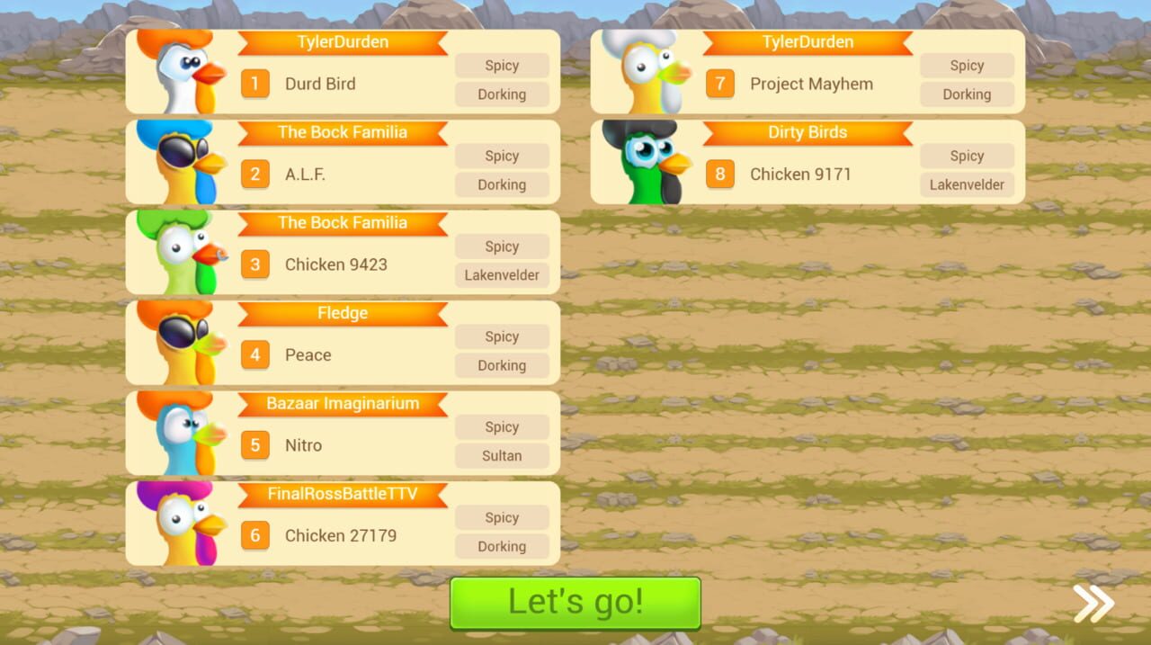 Chicken Derby