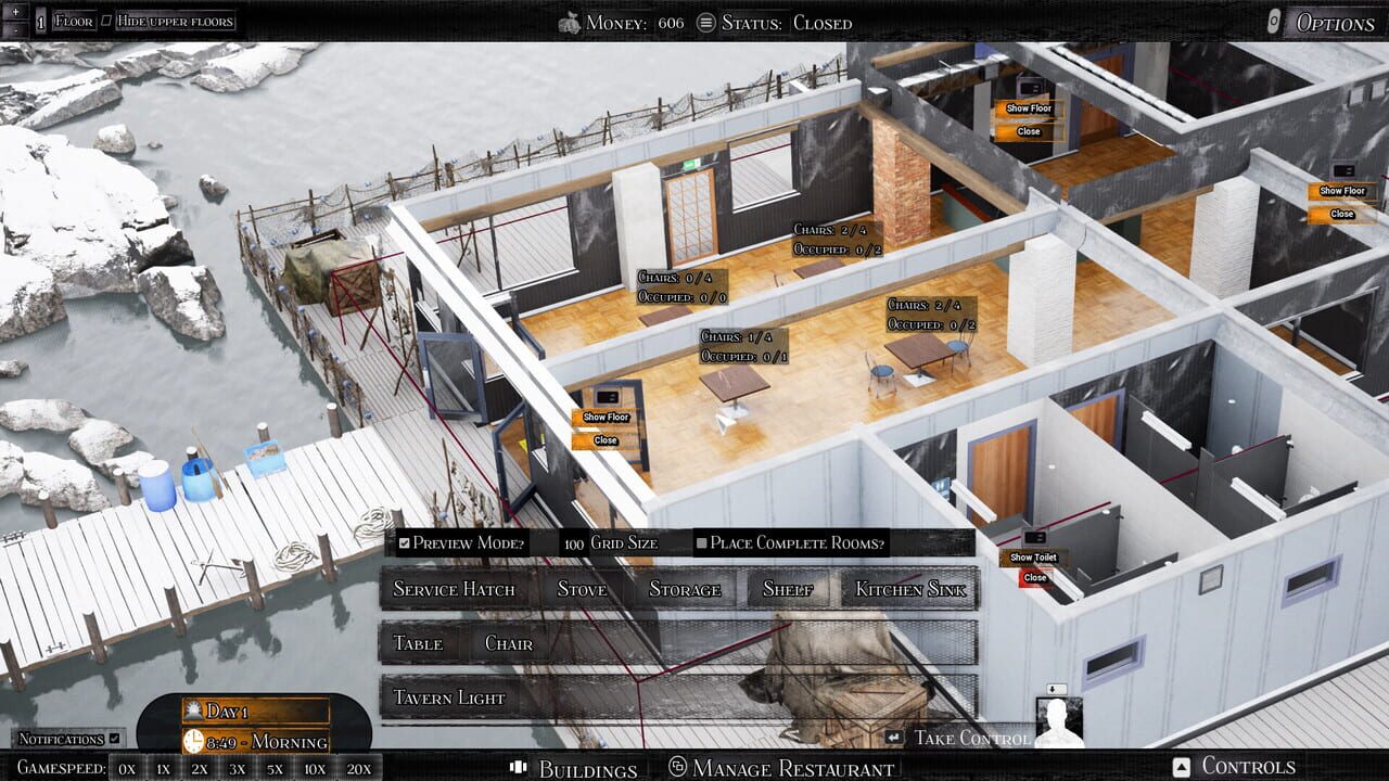 Northern Waters: Fishing & Restaurant Simulator