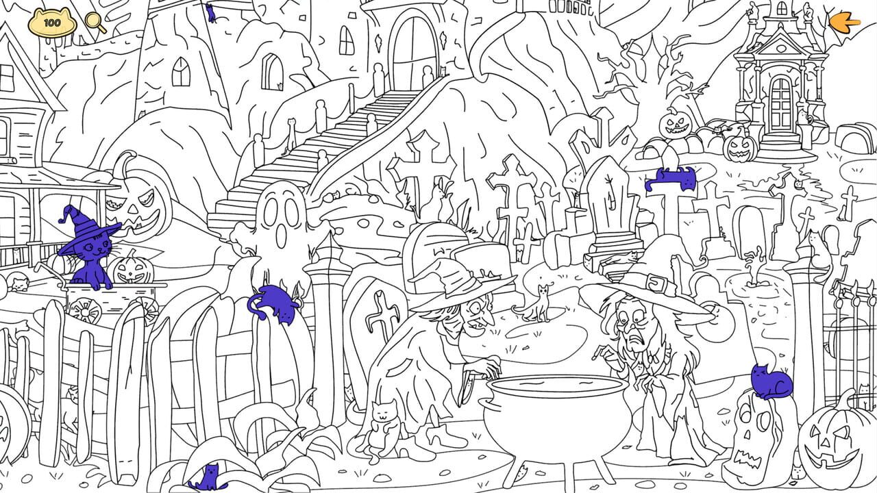 Halloween Filled With Cats