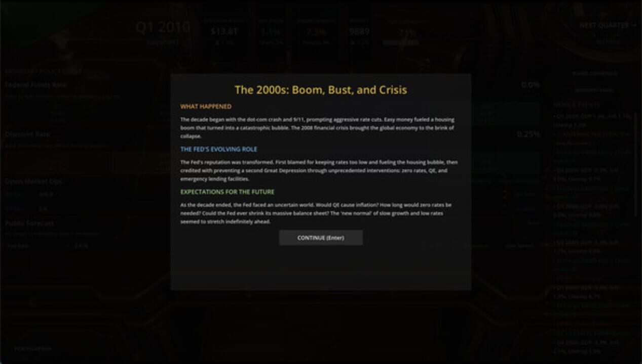 Federal Reserve Simulator