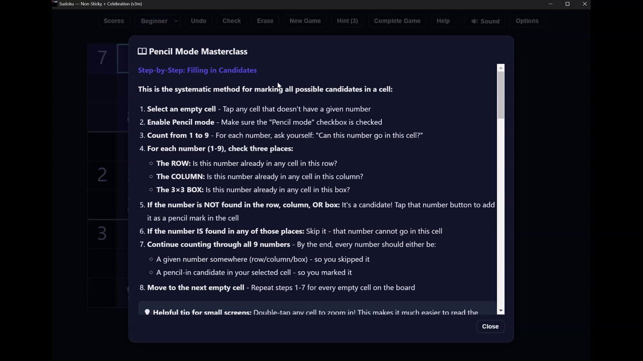 Sudoku Challenge Pro
