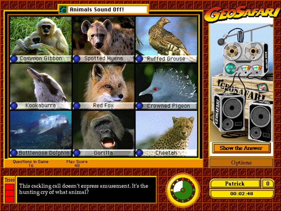GeoSafari: Animals