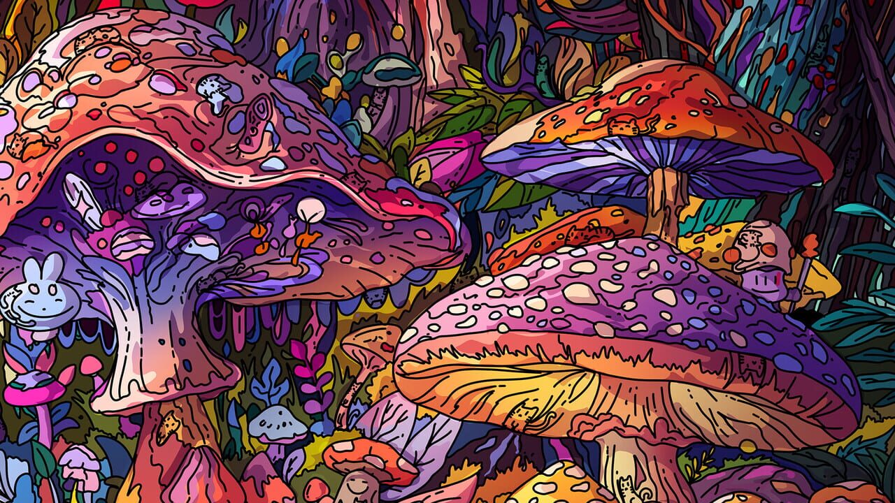 100 Mushroom Cats