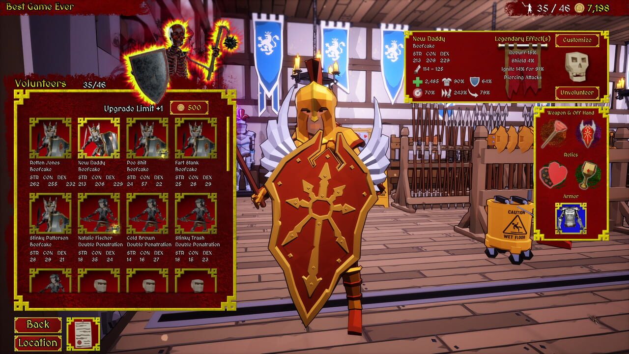 Involuntary Fighting Simulator