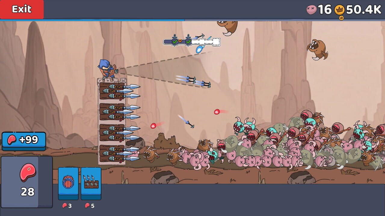 Tower vs Goblins: Fight & Defence