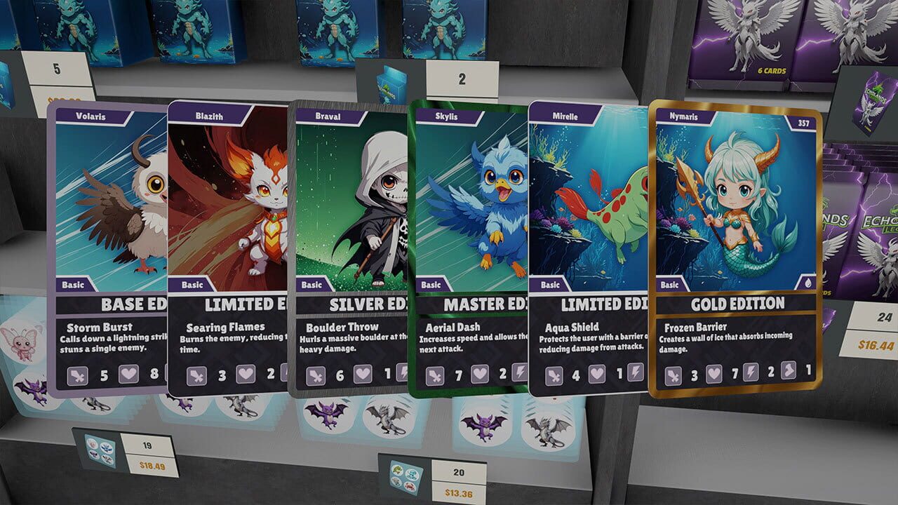 Shop Simulator Collection Bundle: Trading Card & Collectible Cars & Retro Geek