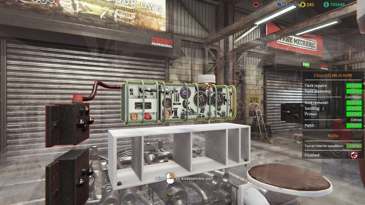 Tank Mechanic Simulator: First Supply DLC