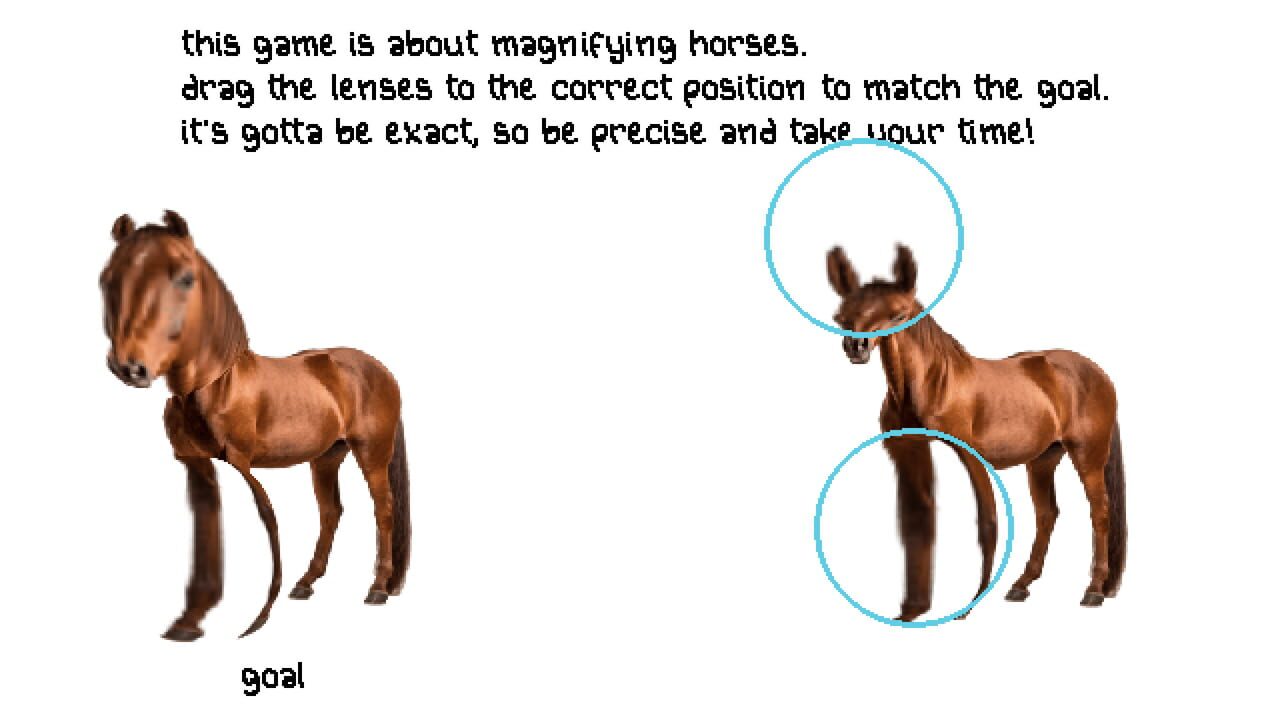 Horse Magnifier