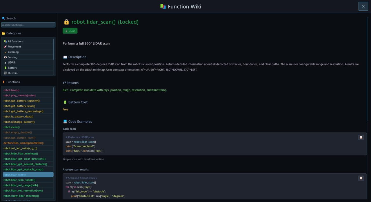 Code My Robot Vacuum