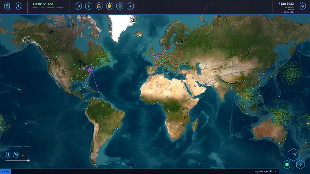 SkyChart: Airline Executive