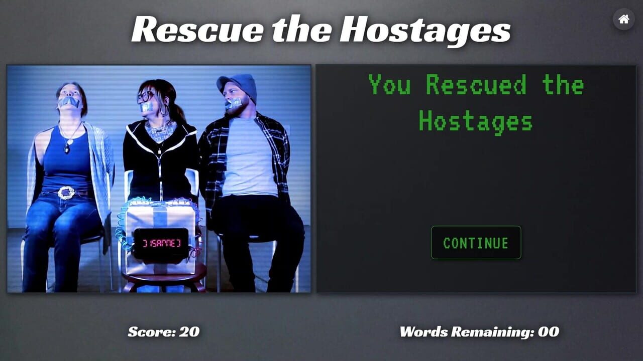 Rescue the Hostages: Cryptic Countdown