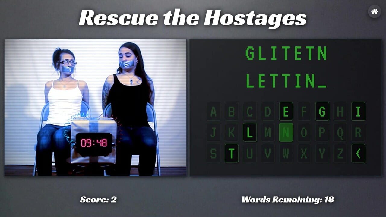 Rescue the Hostages: Cryptic Countdown