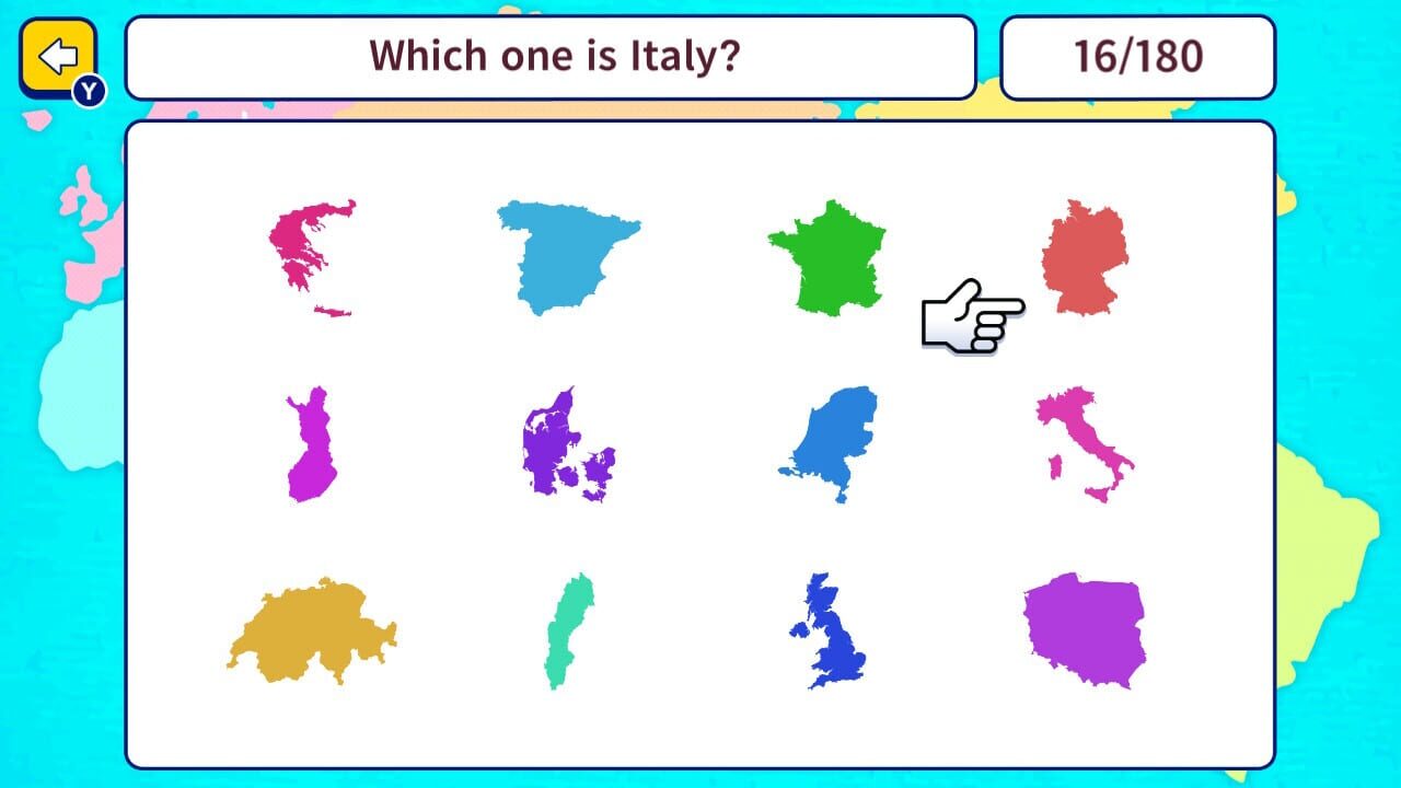 Geo Brain Boost! World Map Silhouette Quiz