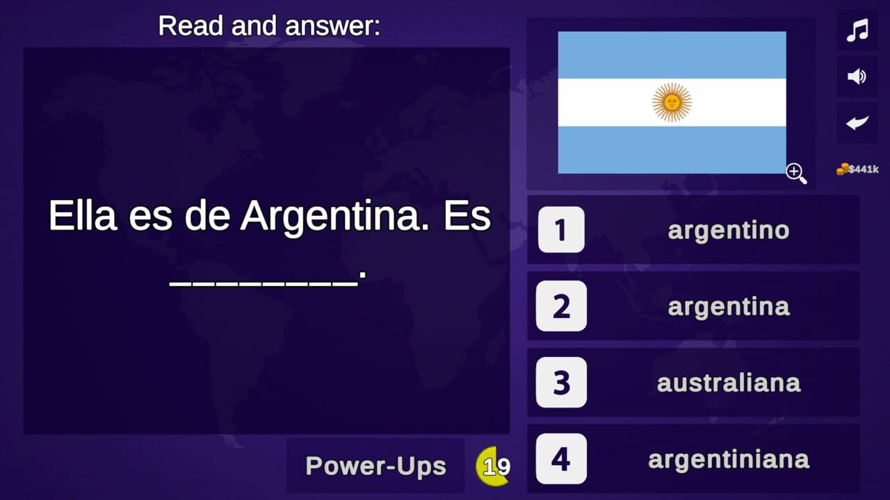 Milliopoly: Language Quiz and Learning