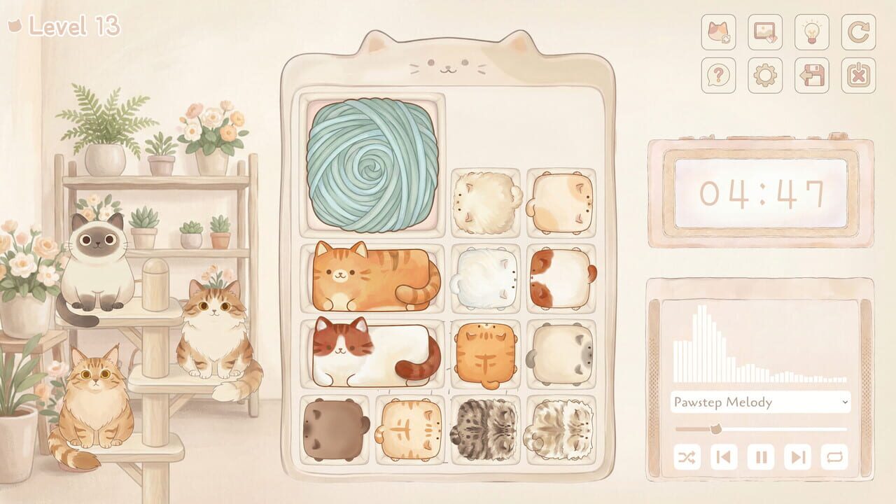 Cat Block: Sliding Puzzle