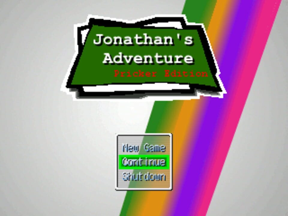 Jonathan’s Adventure! Pricker Edition