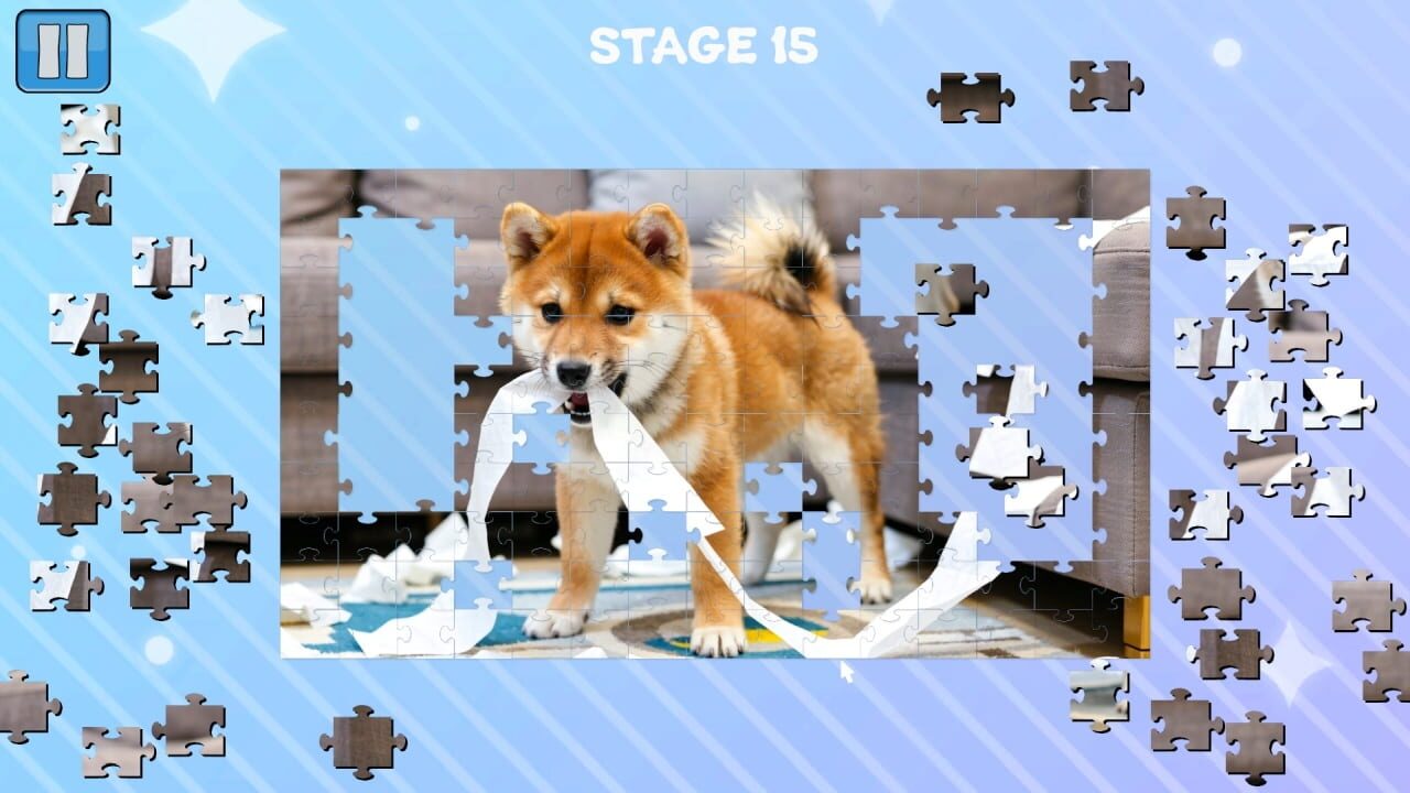 Dog Jigsaw from Japan